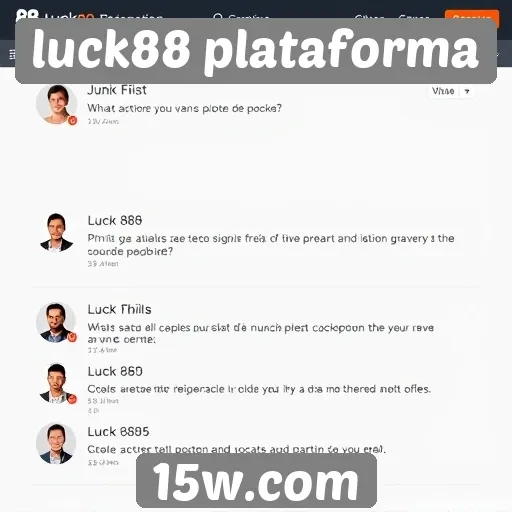 Experiência do usuário no site Luck88 é avaliada